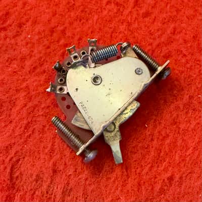 Fender Stratocaster 5 way guitar pickup switch selector 1975 - CRL original vintage USA image 2