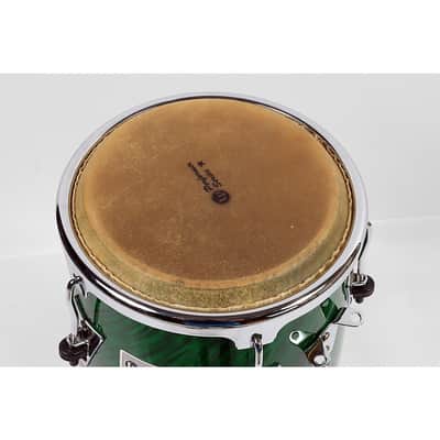LP Performer Series Conga With Chrome Hardware - Regular 11 in. Quinto Green Fade image 3