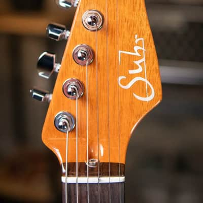 Suhr Custom Shop Classic T Electric Guitar - Trans Whale Blue Burst image 4