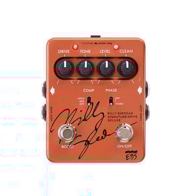 Billy Sheehan Signature Drive ベースエフェクター EBS Billy Sheehan Signature Drive Deluxe Bass Deluxe | Reverb