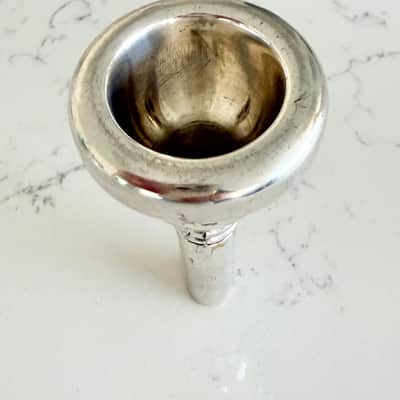 Bach 350HAL Small Shank Trombone Mouthpiece - Silver Plated image 3