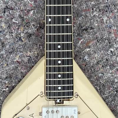 Vox Phantom XII V246 1965 - White RARE Made in Italy image 8