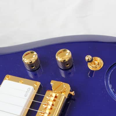 2017 Schecter Cloud Guitar Prince Signature Super Rare Limited Edition Guitar Blue (Metallic Purple) image 9
