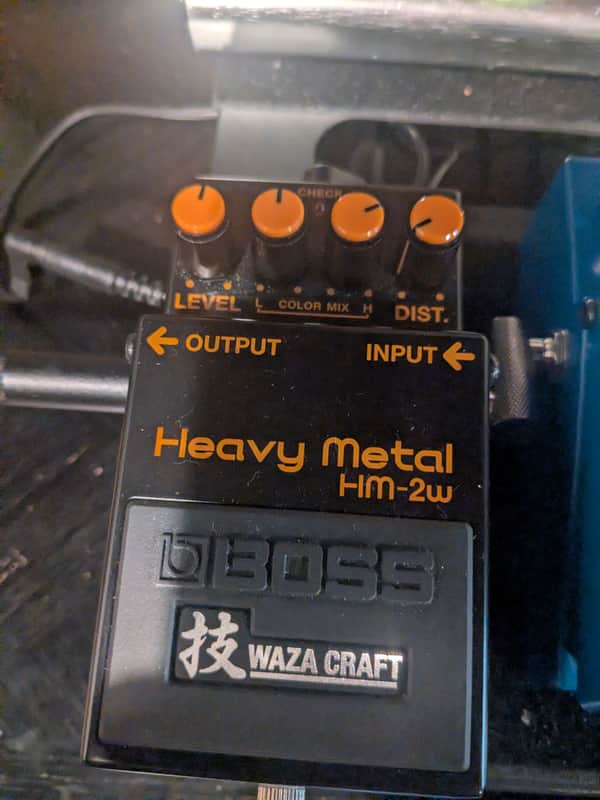 Boss HM-2W Heavy Metal Waza Craft 2021 - Present - Black image 1