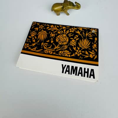Yamaha Vintage Guitar Guarantee Hang Tag, European Market Only image 1