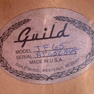 Guild JF-65 1999 - Natural Flammed AAA image 23