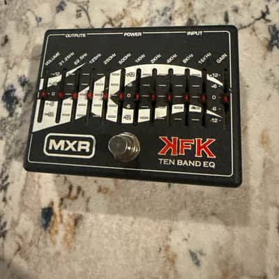 MXR KFK1 Kerry King Ten Band EQ 2010s - Black image 1