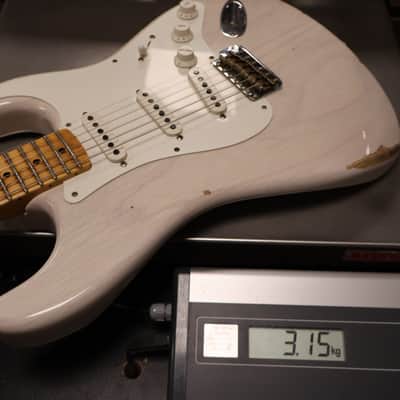 Fender '55 Relic Stratocaster White Blond 2024 image 7