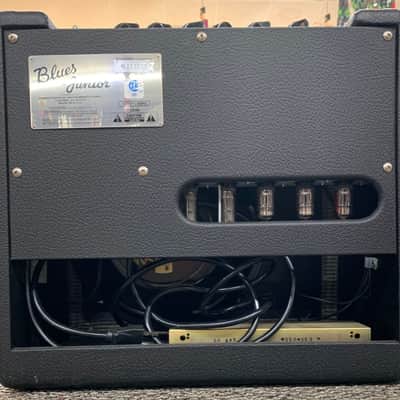 Fender Blues Junior, 1 x 12" all Tube 15 Watt Amplifier with cover - Made in USA image 8