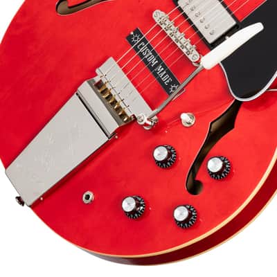 Epiphone Joe Bonamassa 1962 ES-335 Limited Edition Electric Guitar - Sixties Cherry image 3