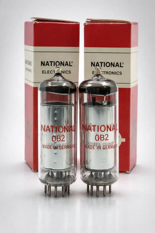NOS PAIR NATIONAL/GERMANY/OB2 VOLTAGE REGULATOR/TRIPLETT TESTED image 1