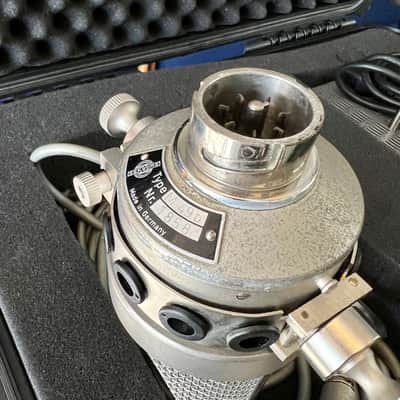 MATCHED PAIR! -Neumann M49b tube microphones c 1960 original vintage m49 B image 7