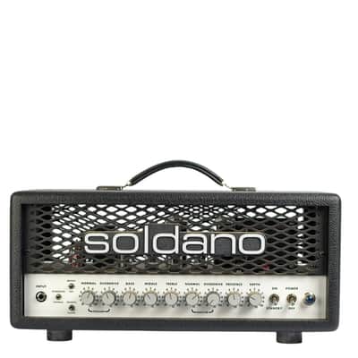 Used Soldano SLO-30 Amplifier Head Black Tolex image 2
