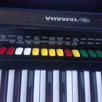 Yamaha SY-2 Analog Synthesizer SY2 Keyboard Synth 1970's Black image 5