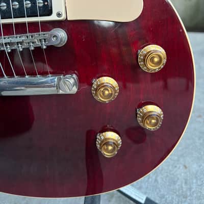 1960 Reissue 2001 Gibson Les Paul Classic - Translucent Red image 8