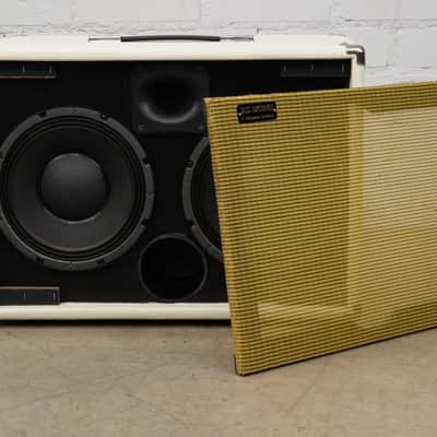 Ashen Bass Exchange 2x10 8ohm Bass Speaker Cabinet Cream Fender Bassman #53711 image 14