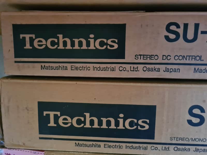 Technics SE-A7 & SU-A8 NEW IN BOX, UNUSED