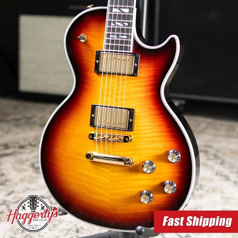 Gibson Les Paul Modern Supreme Electric Guitar - Fireburst with Hardshell Case image 1