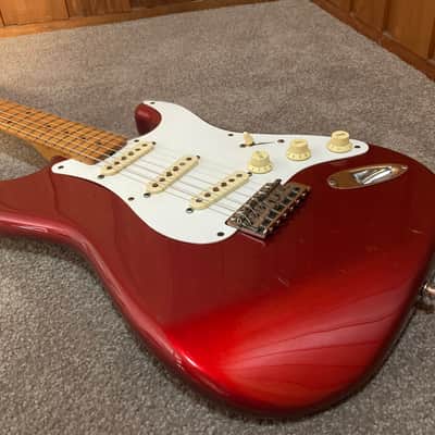 Fender Stratocaster JV 57-65 1984 Candy Apple Red image 5