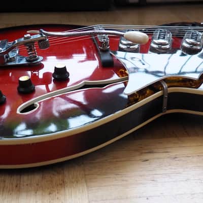 VIDEO! 1965 Framus 5/114-54 Fret Jet Thinline - pro setup/Player ready image 5