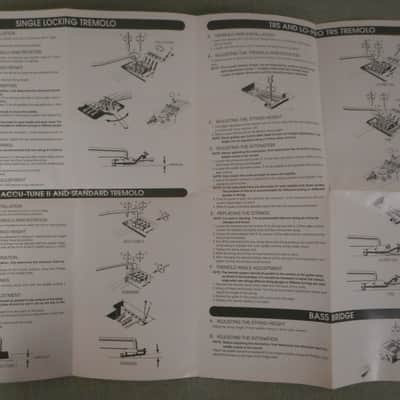 Ibanez Electric Guitar and Bass Instruction Manual Early 90s' image 4