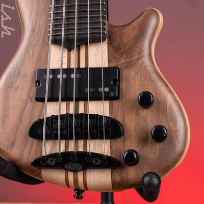 Mayones Cali 5 Mini Bass Flame Walnut Natural image 4