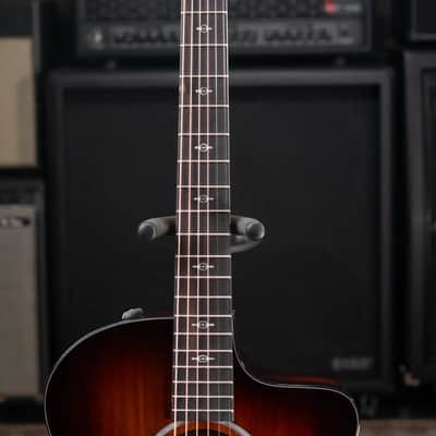 Taylor 224ce-K DLX Grand Auditorium Acoustic/Electric Guitar - Shaded Edgeburst with Hardshell Case image 5