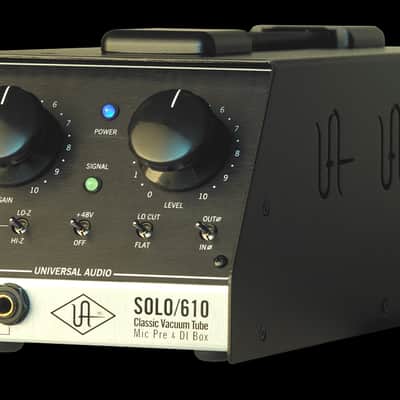 Universal Audio Solo/610 Desktop Tube Mic Preamp 2006 - Present - Black image 4