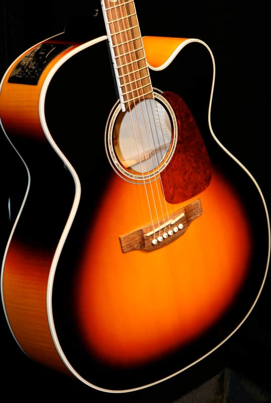 Takamine GJ72CE BSB G70 Series Jumbo Cutaway Acoustic/Electric Guitar Gloss Brown Sunburst image 1