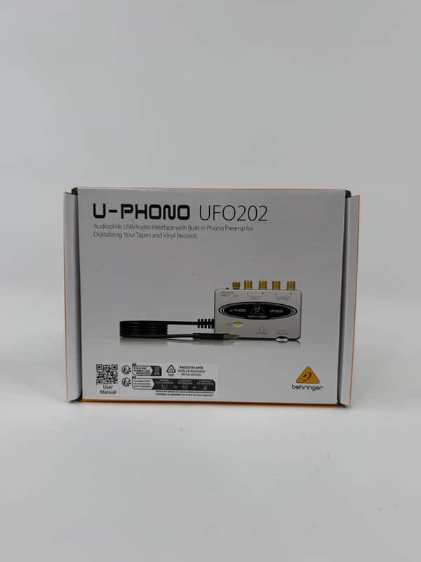 Behringer U-Phono UFO202 USB Audio Interface 2010s - Standard image 1