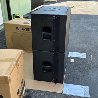 (2) Wharfedale Pro WLA-15B 15" Passive Subwoofer #7015 (THS) image 9