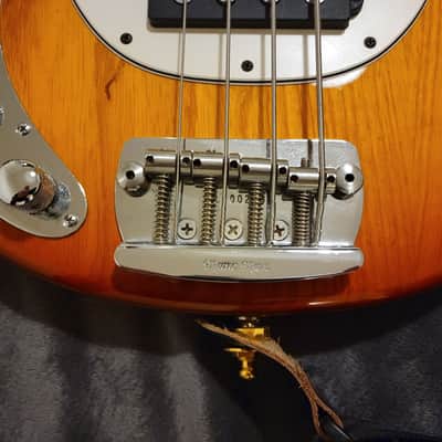 Music Man Ernie Ball Music Man Sting Ray 4 H Left Handed 1996 SUNBURST ROSEWOOD image 6