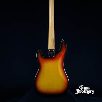 ALL ORIGINAL, 8.3LB! 1969 Fender Precision Bass Sunburst image 7