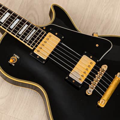 1984 Tokai Love Rock TLC60 Custom Black Beauty, '50s Spec w/ Mahogany Top, Japan image 7