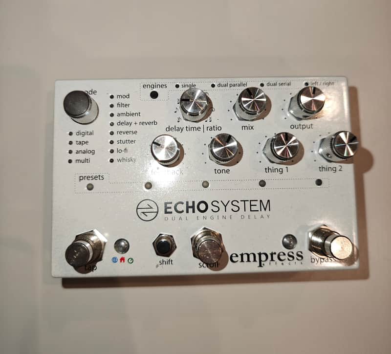 Empress Echosystem Dual Engine Delay 2010s - White image 1
