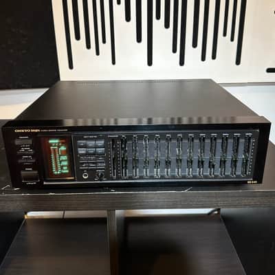 Onkyo Integra Stereo Graphic Equalizer EQ-540 1980s - Black image 3