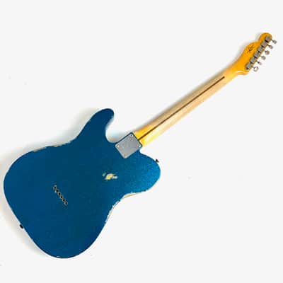 Fender Nocaster 51 Relic Telecaster 20th Anniversary Custom Shop 2015 Blue Sparkle image 4