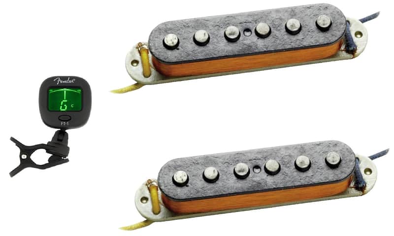 Seymour Duncan Antiquity II The 60's Jet For Jaguar Replacement Pickup Set ( FREE FENDER TUNER ) image 1