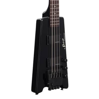 Steinberger Spirit XT2DB Bass with DB Tuner Black with Gig Bag image 9