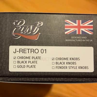 John East J Retro Bass Preamp for Jazz Bass Deluxe - Chrome image 10