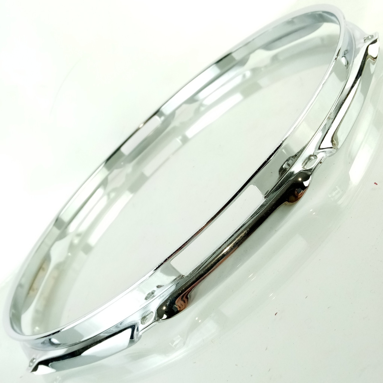 Ludwig 14"10Lug Resonant 2.3mm Snare Drum Rim/Hoop Triple Flange Vintage Chrome — main photograph