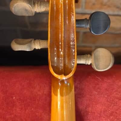 Vintage 1970s MIJ Kiso Suzuki Copy of Antonius Stradivarius 3/4 Violin Natural w/ OHSC & Bow image 16