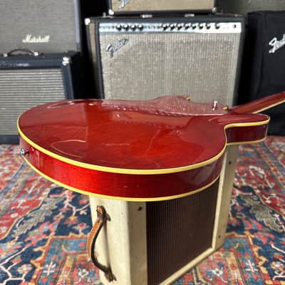 Yamaha SA700 Semi Hollowbody ES335 Type Persimmon Red 1979 image 22