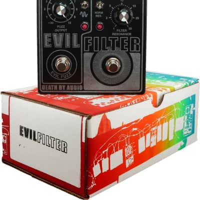 Death By Audio Evil Filter Octave Filter And Fuzz Guitar Pedal image 4