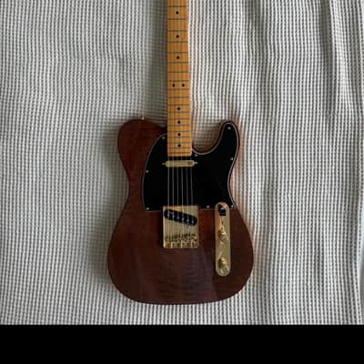 Fender Rarities Series Red Mahogany Top Telecaster with Maple Fretboard, Gold Hardware 2019 - Natural Bild 2