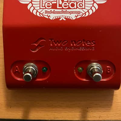 Two Notes Le Lead Dual Channel Tube Preamp 2010s - Red image 4