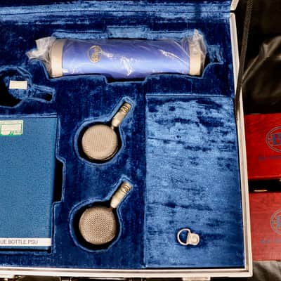Blue Bottle Tube Mic with B6 & B0 Capsules 2010s - Blue image 1