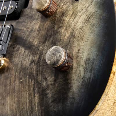 Mayones Duvell Elite 6 B27 Trans Natural Black Burst Satin image 7