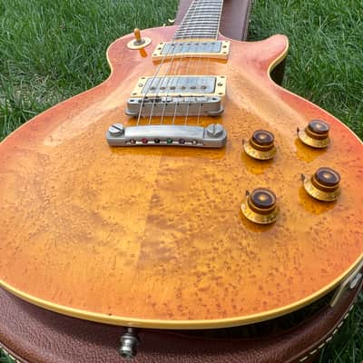 1992 Gibson Custom Shop 1960 RI Les Paul Tom Murphy Birdseye Maple Top Sunburst image 7