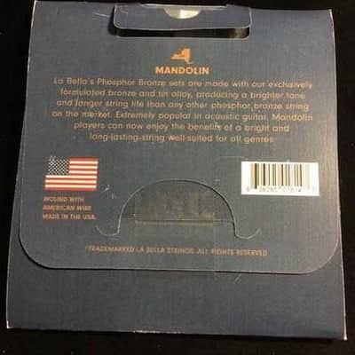 La Bella Strings - Mandolin Strings - Phosphor Bronze Medium image 2